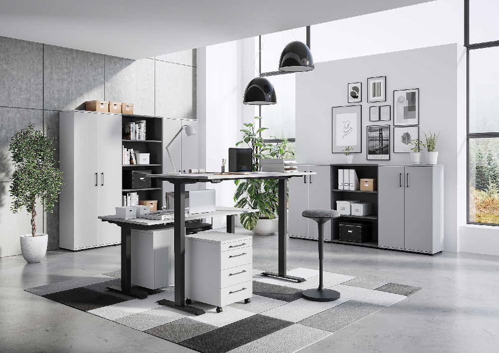 Emob Ladeblok Presley 4 Lades - Lichtgrijs