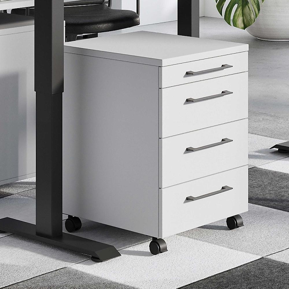 emob Ladeblok Presley 4 lades - lichtgrijs