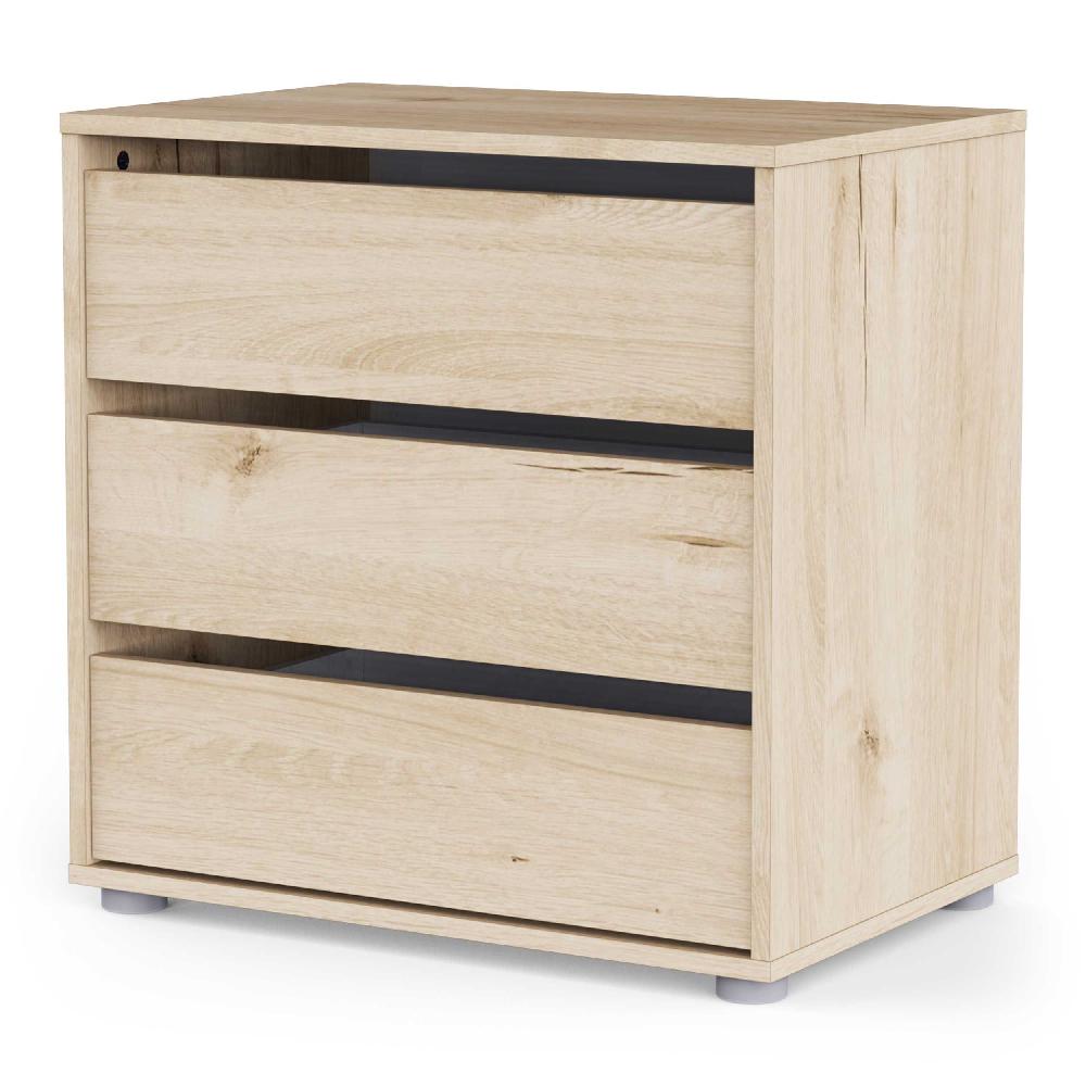 Emob Ladekast Blokty - 60x40x58cm - 3 Lades - Eikdecor