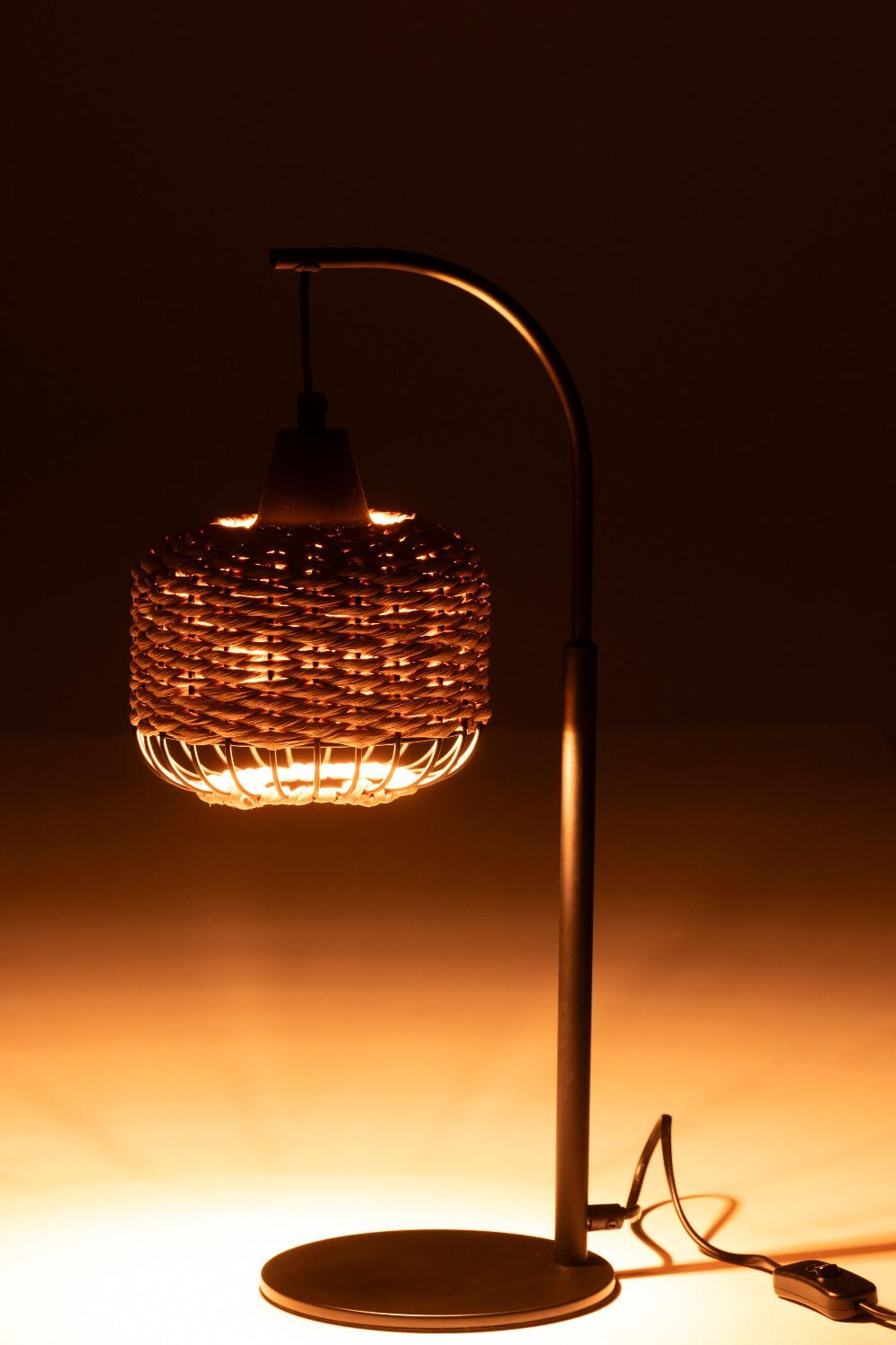 Emob Lamp Lantaarn Metaal Naturel