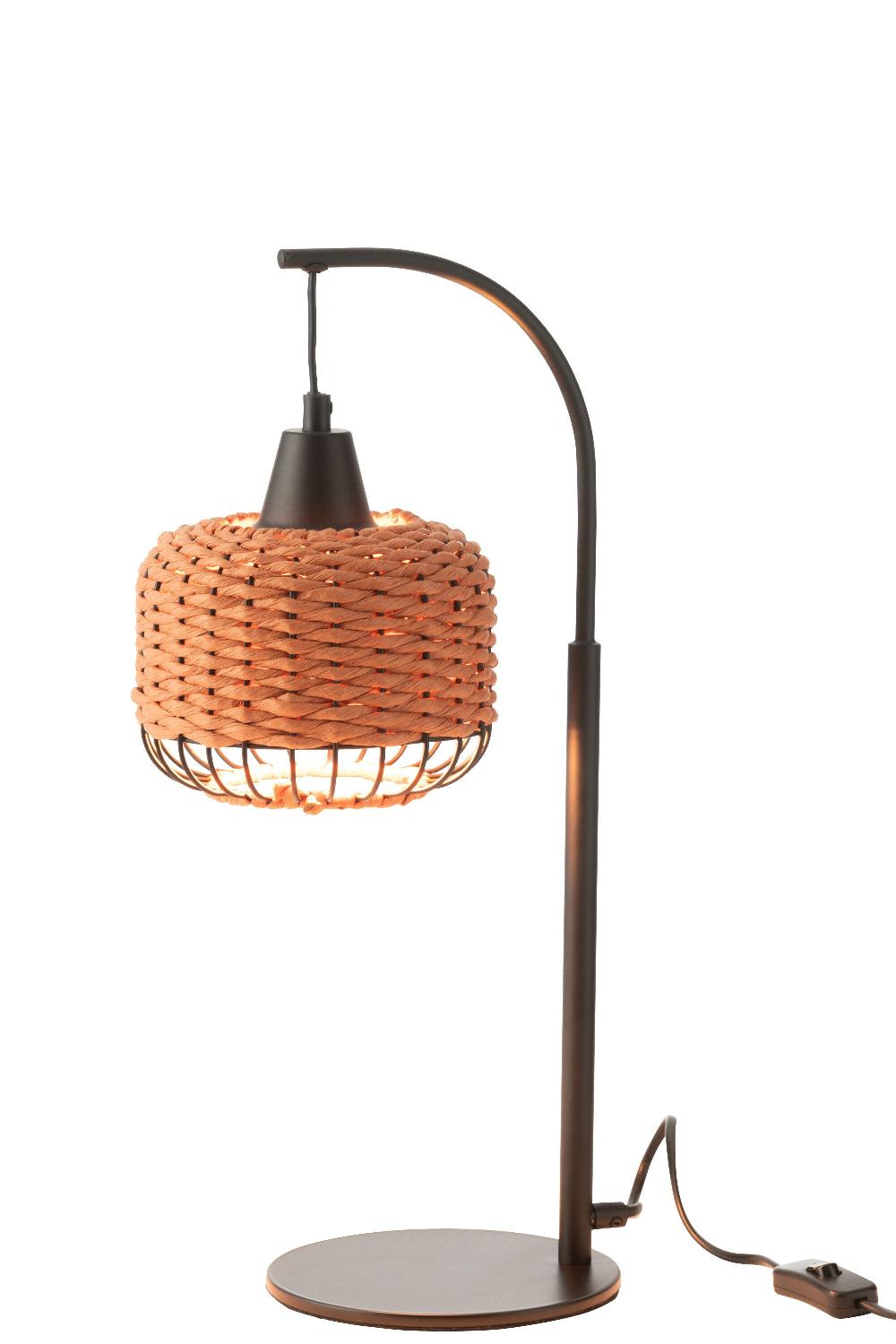 Emob Lamp Lantaarn Metaal Oranje