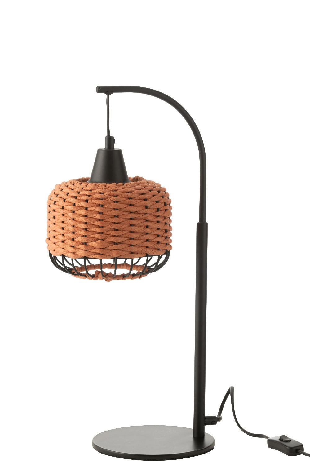 Emob Lamp Lantaarn Metaal Oranje