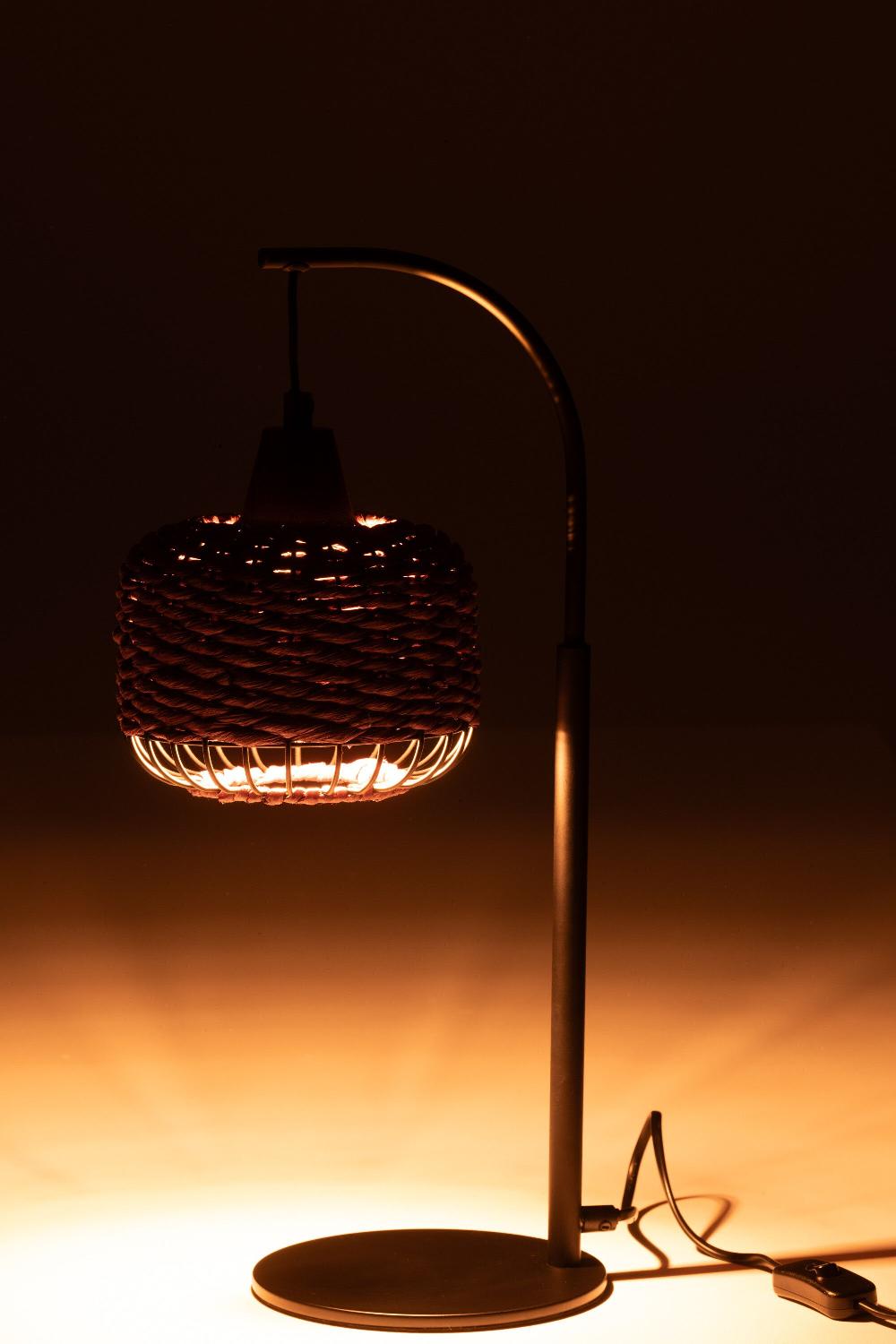 Emob Lamp Lantaarn Metaal Paars