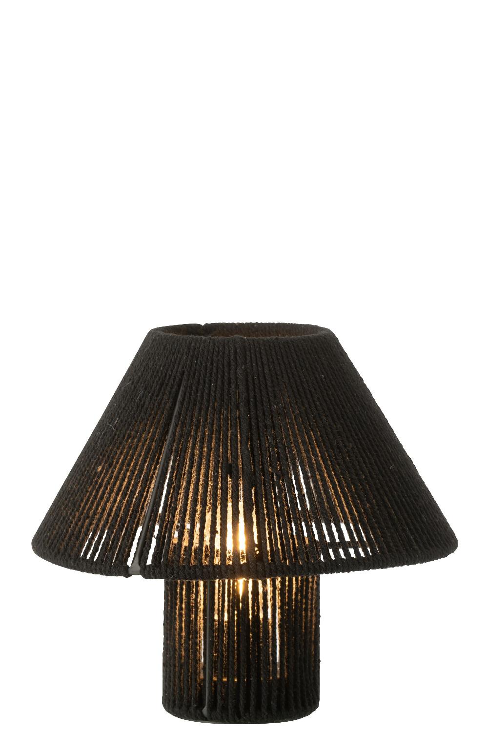 Emob Lamp Led Metaal/katoen Zwart