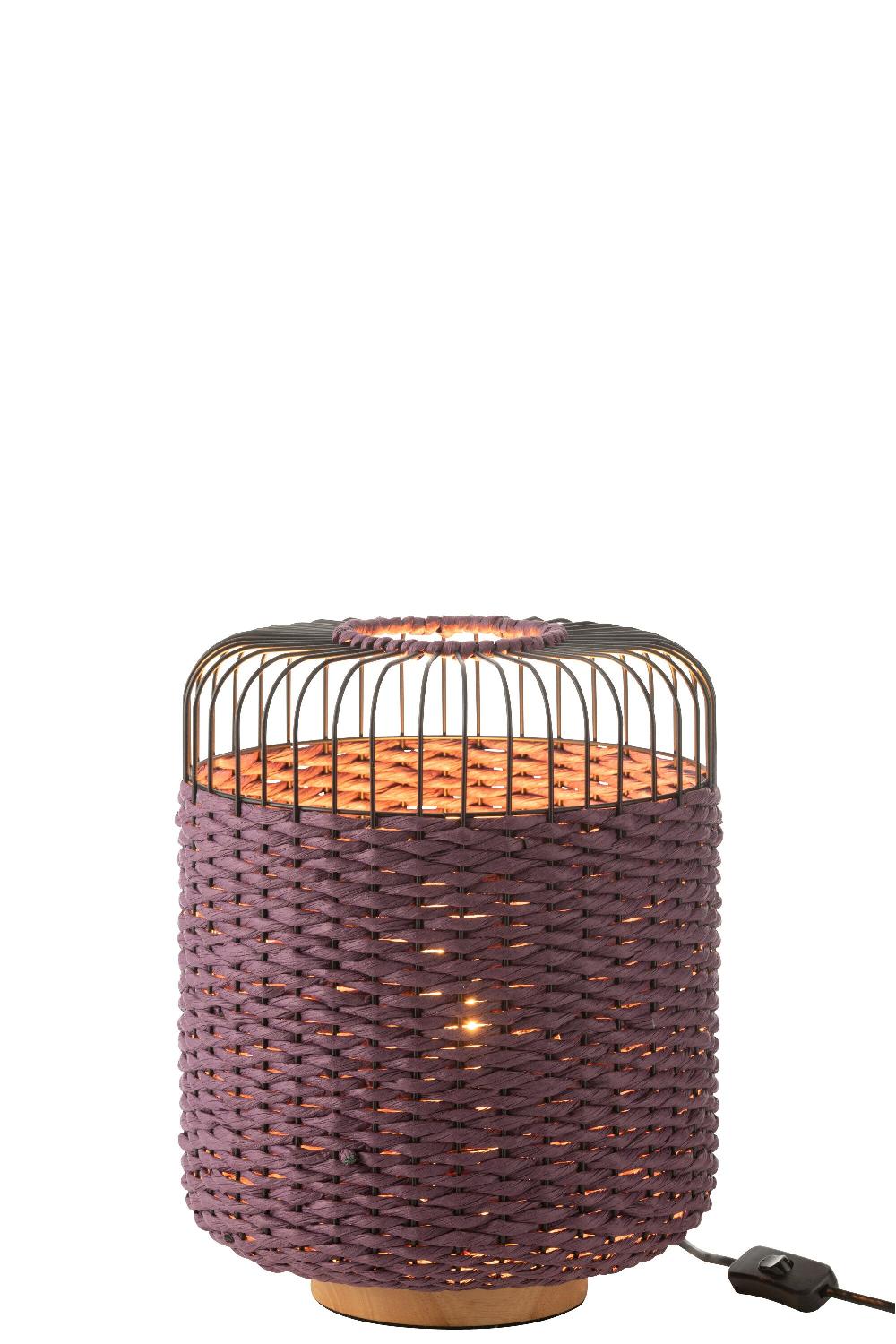 Emob Lamp Metaal Paars