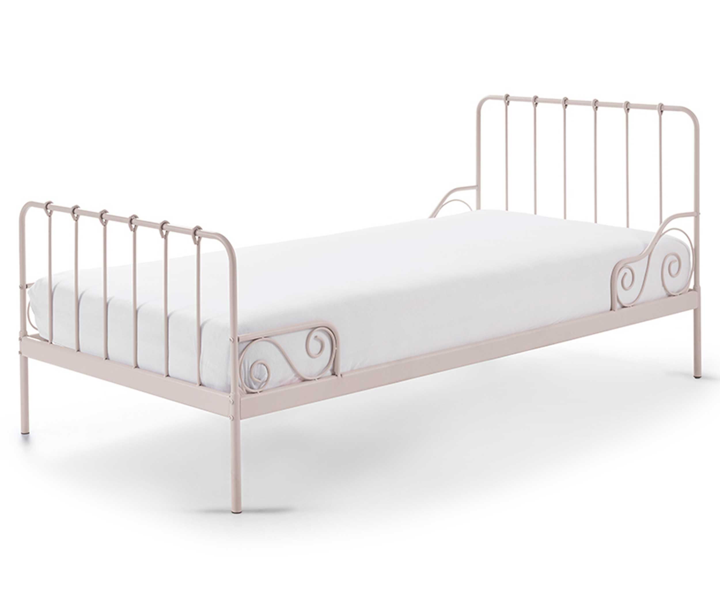 Emob Metalen Bed Alice 90x200 - Roze
