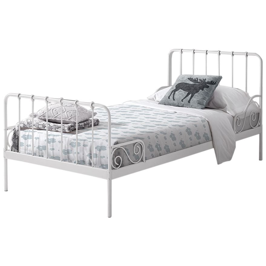Emob Metalen Bed Alice 90x200 - Wit