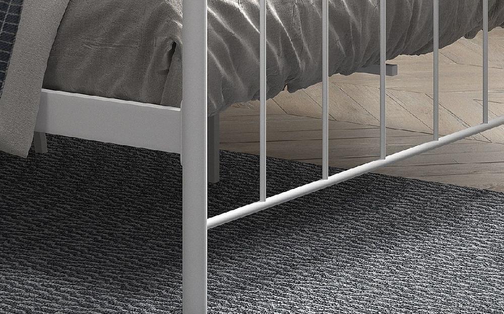 Emob Metalen Bed Liza 160x200 Met Lattenbodem - Wit