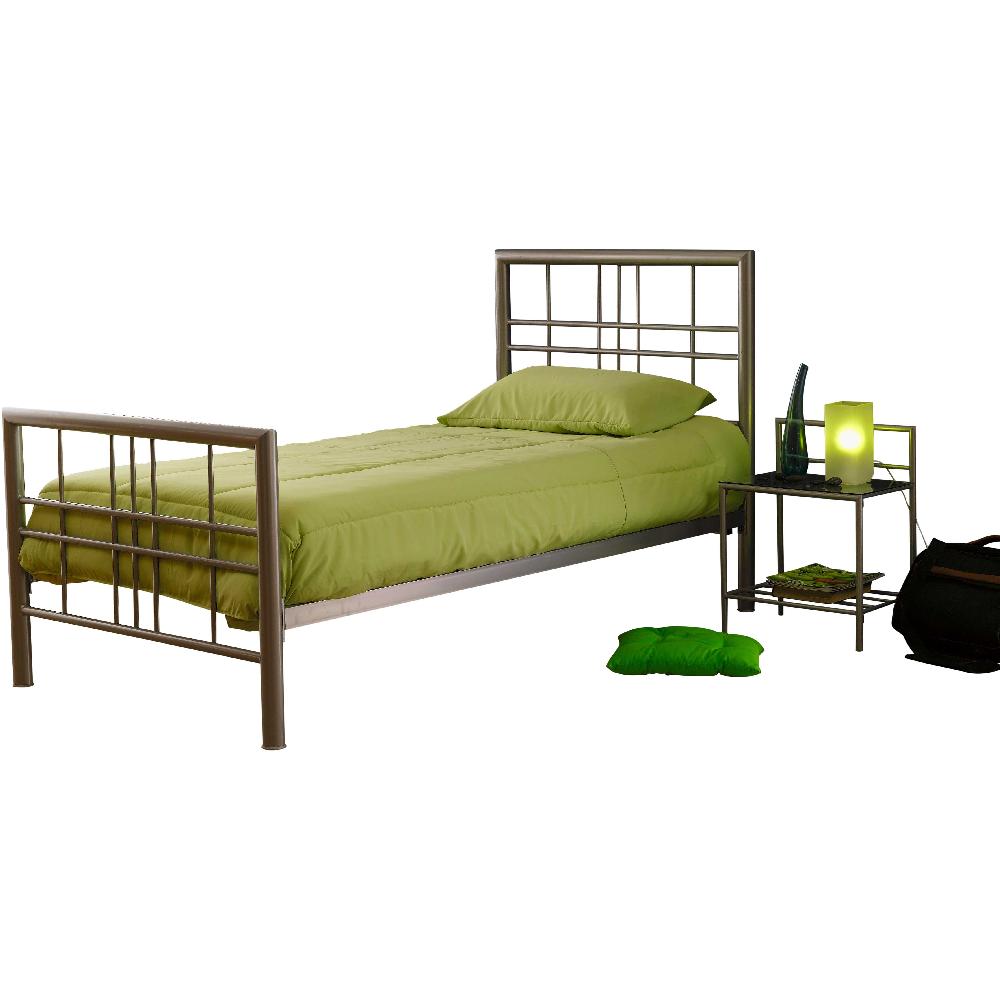 Emob Metalen Eenpersoonsbed Pato - Incl. Lattenbodem