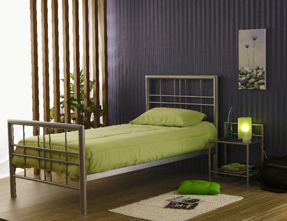 Emob Metalen Eenpersoonsbed Pato - Incl. Lattenbodem