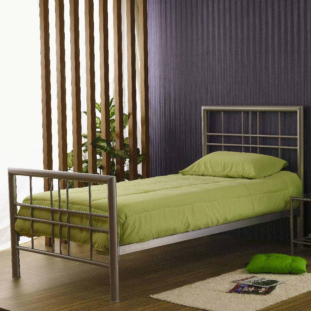 Emob Metalen Eenpersoonsbed Pato - Incl. Lattenbodem