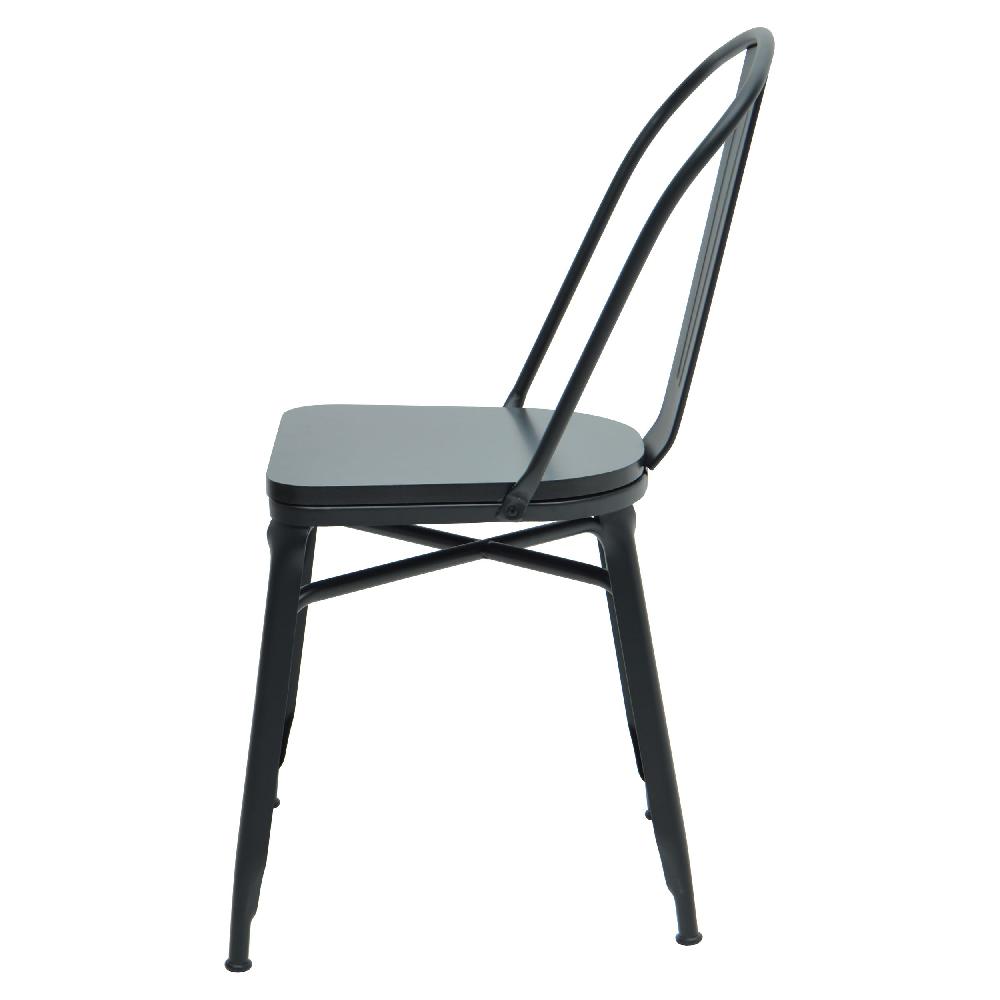 Emob Metalen Stoel Maxwell - Zwart