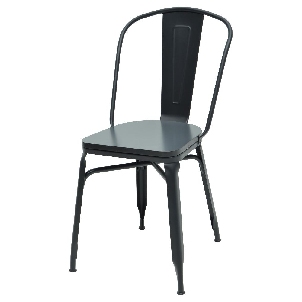 Emob Metalen Stoel Maxwell - Zwart