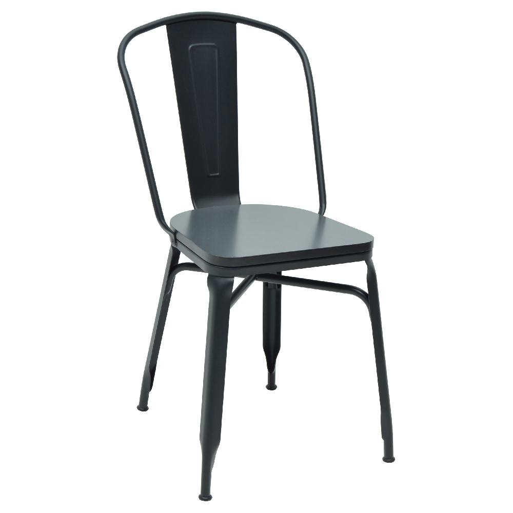 emob Metalen stoel Maxwell - zwart