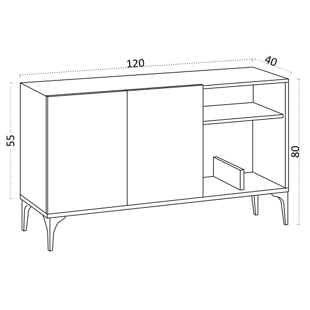 Emob Moderne Consoletafel - Woody Fashion