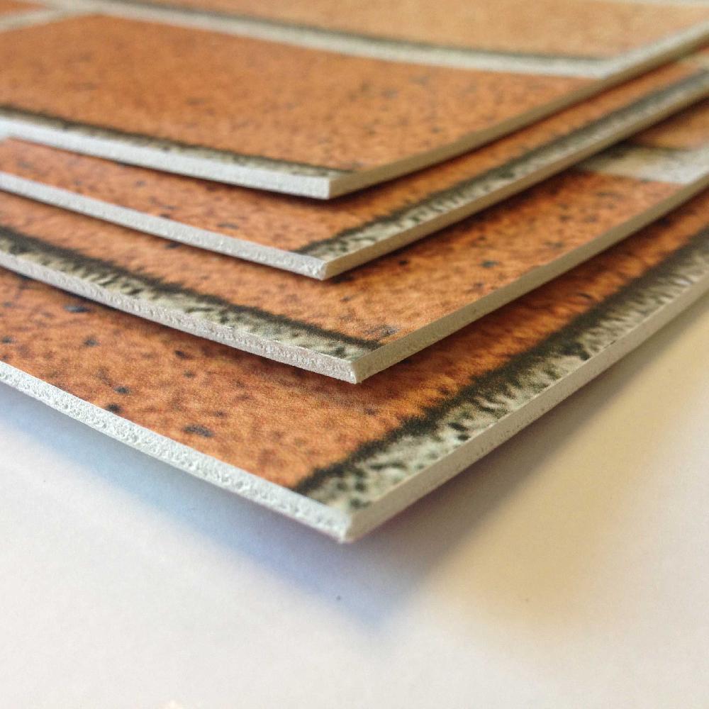 Emob Muurstickers 3D Grey Swirl - Schuimstickers