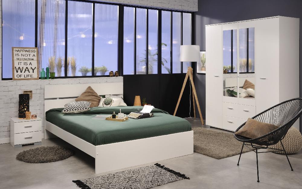 Emob Nachtkastje Galaxy 2 Laden - Wit