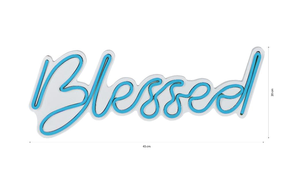 Emob Neonverlichting Blessed - Wallity Reeks - Blauw