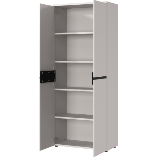 Emob Opbergkast Bogdan - 2 Deuren - Beige