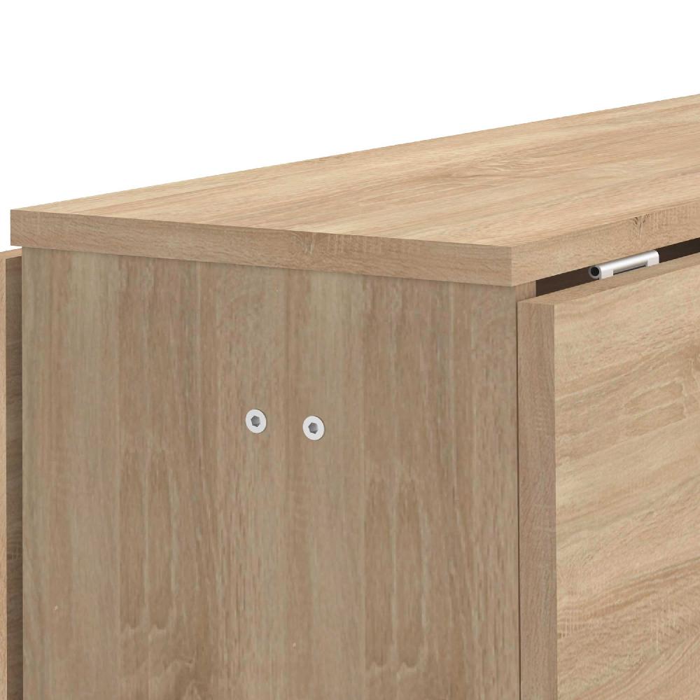 Emob Opklapbare Eettafel Papillon 103 Cm - Eik