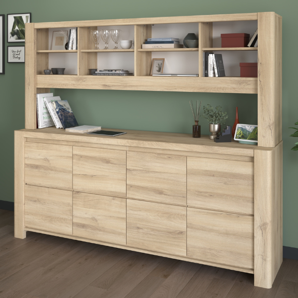 Emob Opzetstuk Voor Dressoir Porto 199cm - Eikdecor