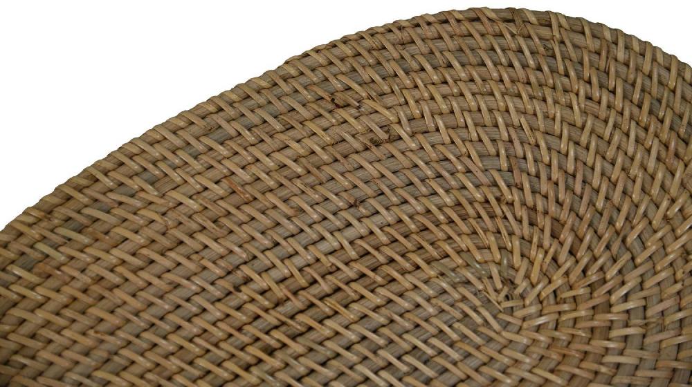 Emob Ovale Placemats 45x30cm - Set Van 4 - Rotan