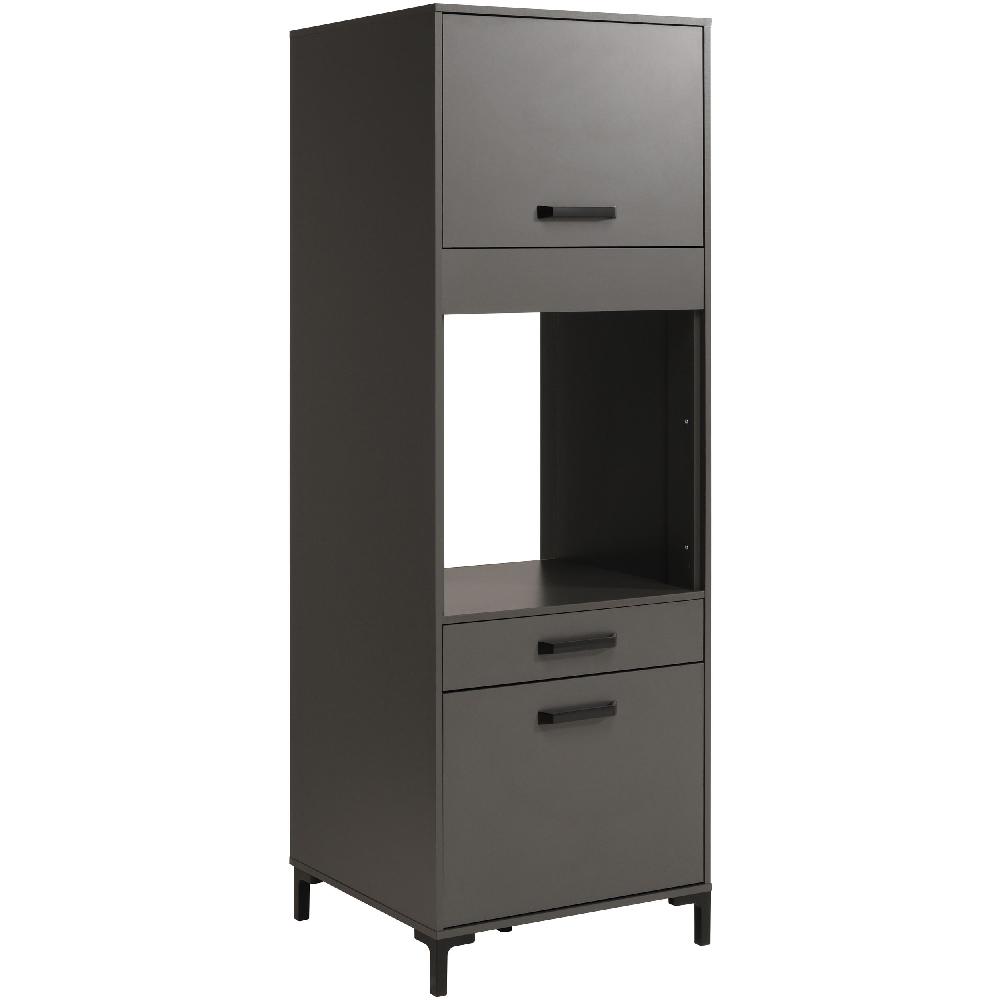 emob Ovenkast Moove 63cm 2 deuren - grijs