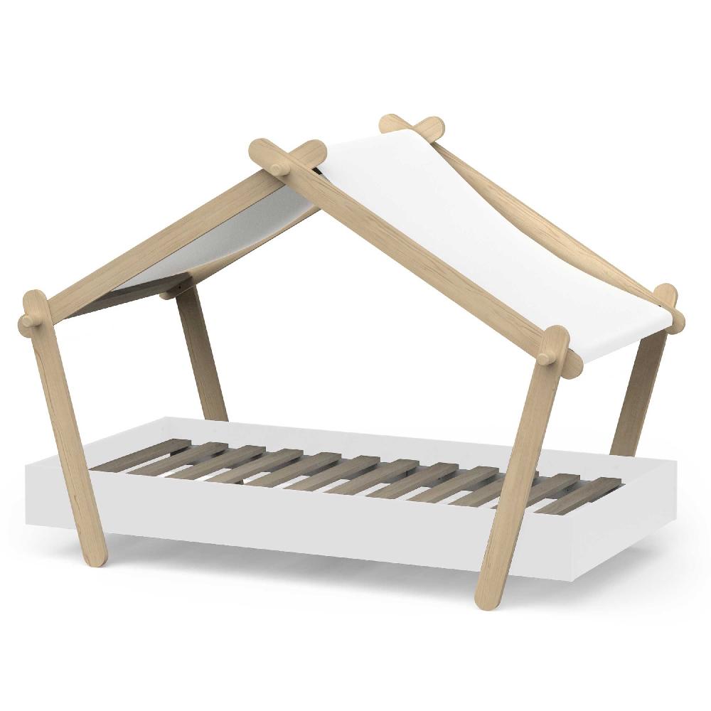 Emob Peuterbed Lodge - 70x140cm - Wit