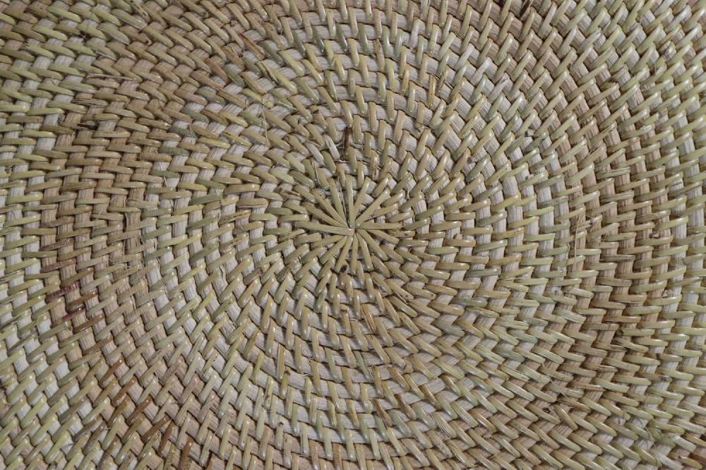 Emob Placemats Ø40cm - Set Van 4 - Rotan