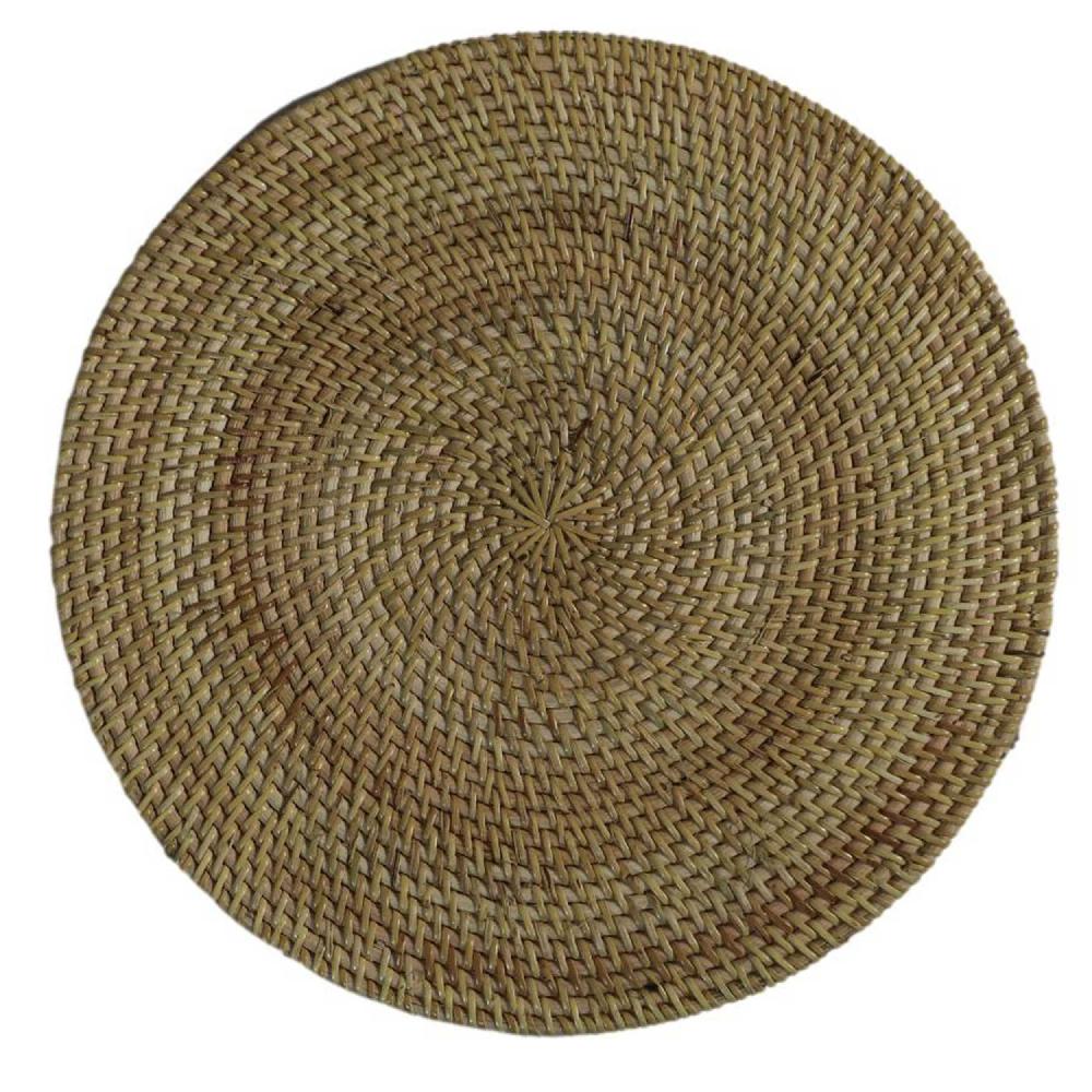 Emob Placemats Ø40cm - Set Van 4 - Rotan