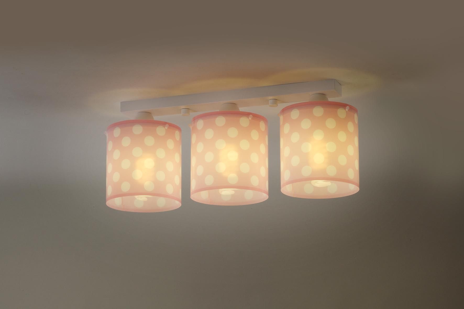 Emob Plafondlamp Dots Pink