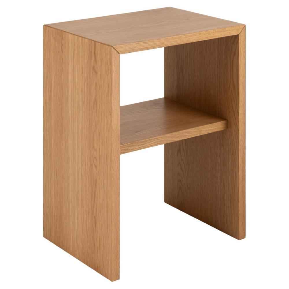 emob Rechthoekig eiken nachtkastje 45x35x60 cm