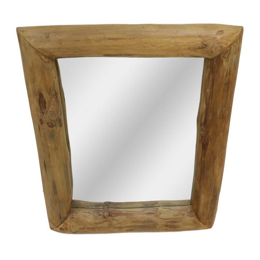 Emob Rechthoekige Spiegel Tilde - 50x60cm - Teakhout