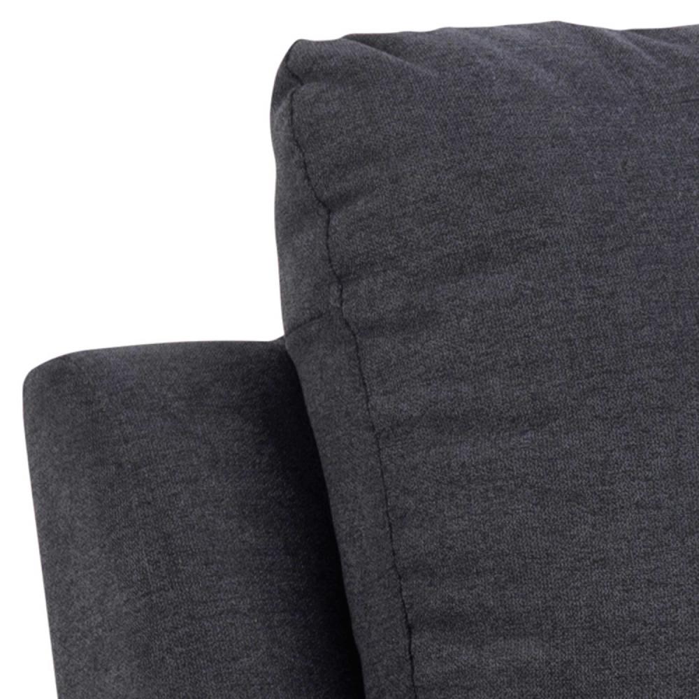 Emob Relaxfauteuil Santiago Manueel - Donkergrijs