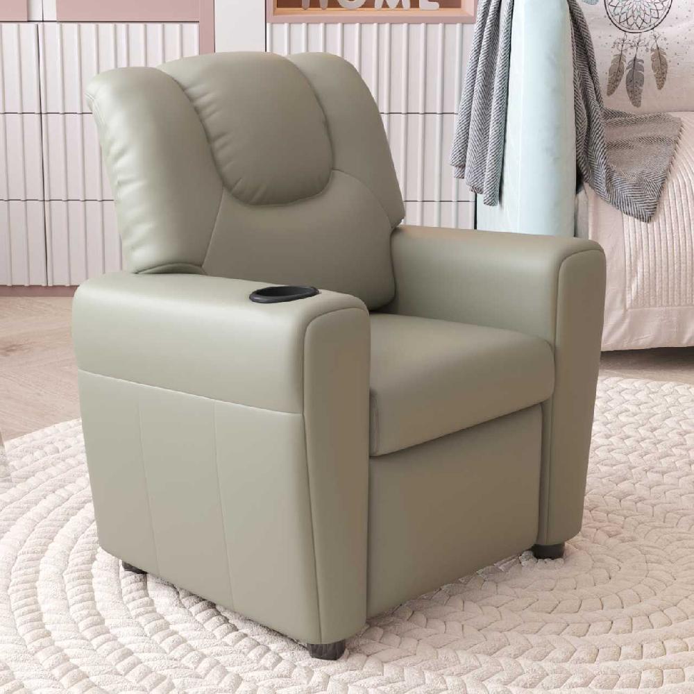 emob Relaxfauteuil voor kinderen Rex - grijs