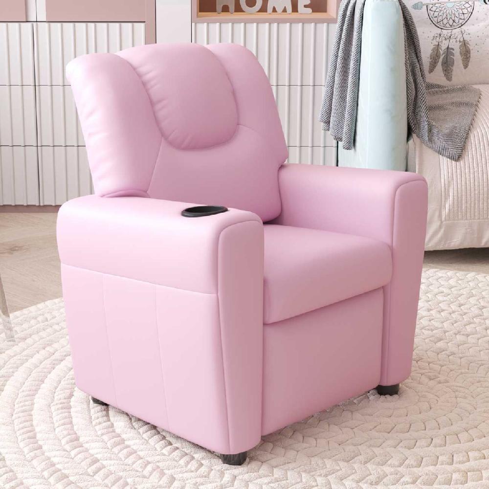 emob Relaxfauteuil voor kinderen Rex - roze