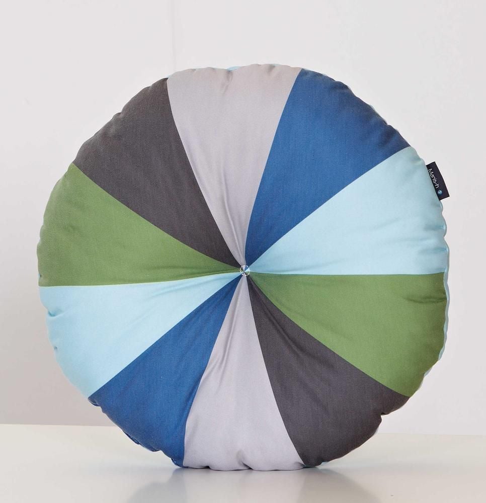 Emob Rond Sierkussen - Groen/blauw