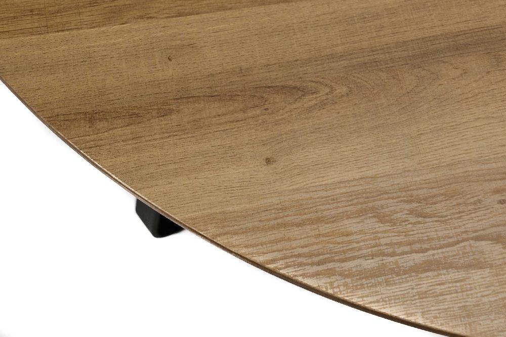 Emob Ronde Eettafel Nole ø120 - Bruin/zwart