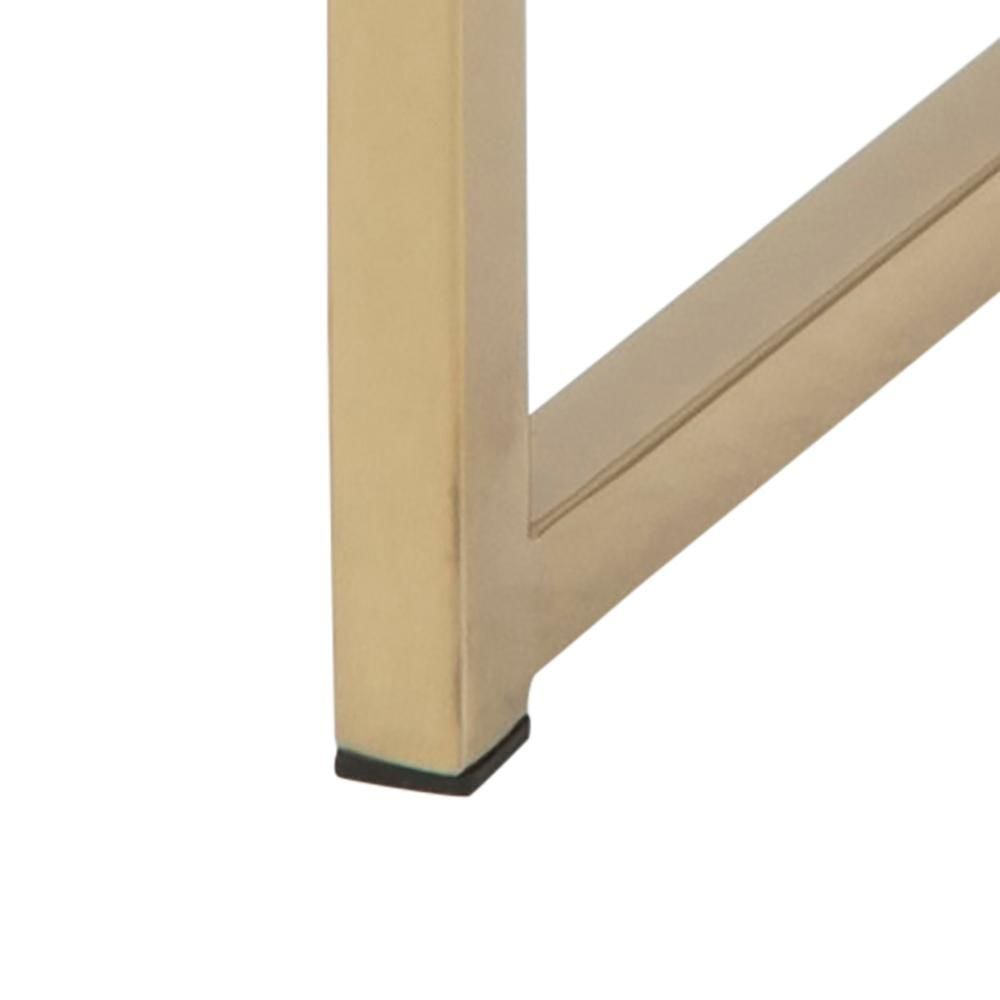 Emob Salontafel Alisma ø80cm - Groen Marmer/ Goud