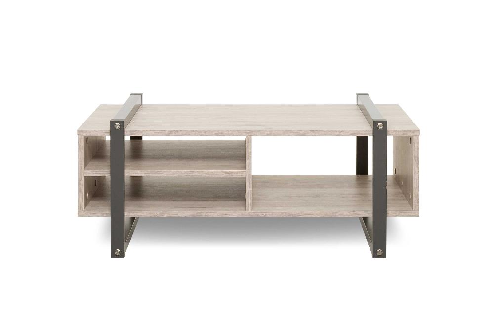 Emob Salontafel Brooklyn 100x60 Industrieel - Eik