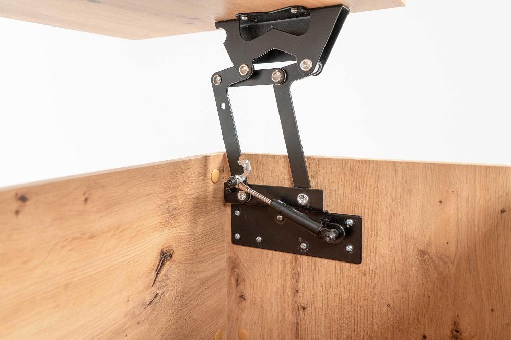 Emob Salontafel Comas 103x67 Met 1 Deur - Eik