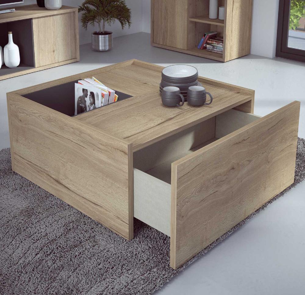 emob Salontafel Frame - lichte eik