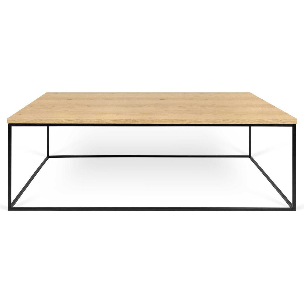Emob Salontafel Gleam 120x75 - Eik/staal