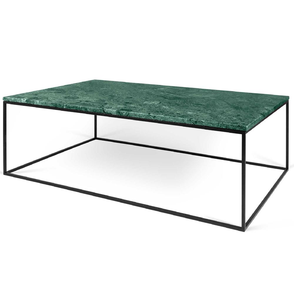 Emob Salontafel Gleam 120x75 - Groen Marmer/staal