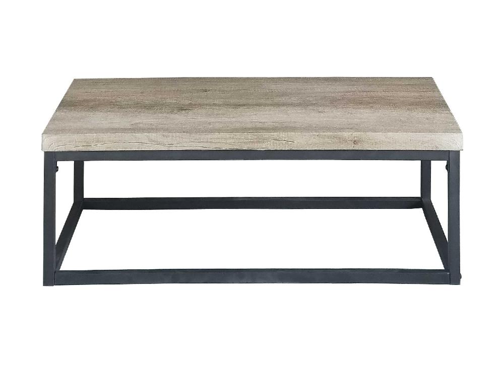 Emob Salontafel Hector 100cm - Sonoma Eik/zwart