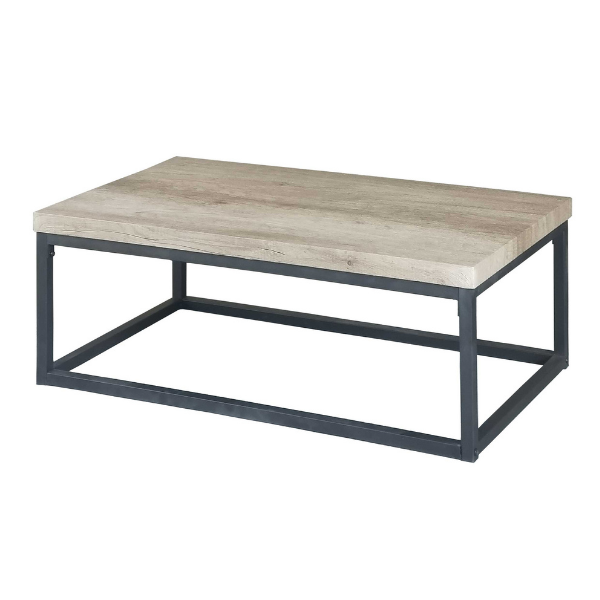 emob Salontafel Hector 100cm - sonoma eik/zwart
