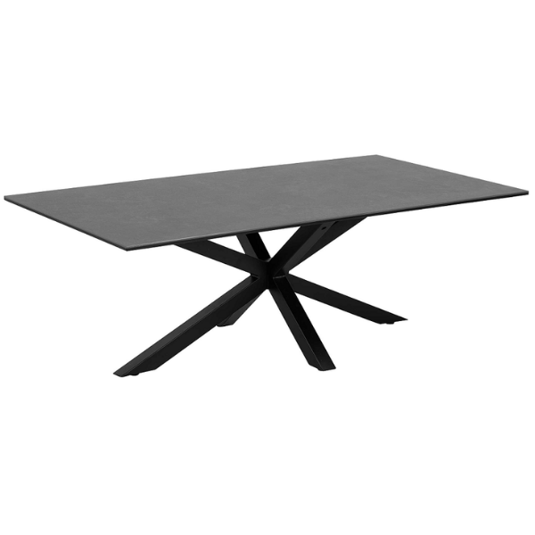 emob Salontafel Hennie 130x70 - zwart