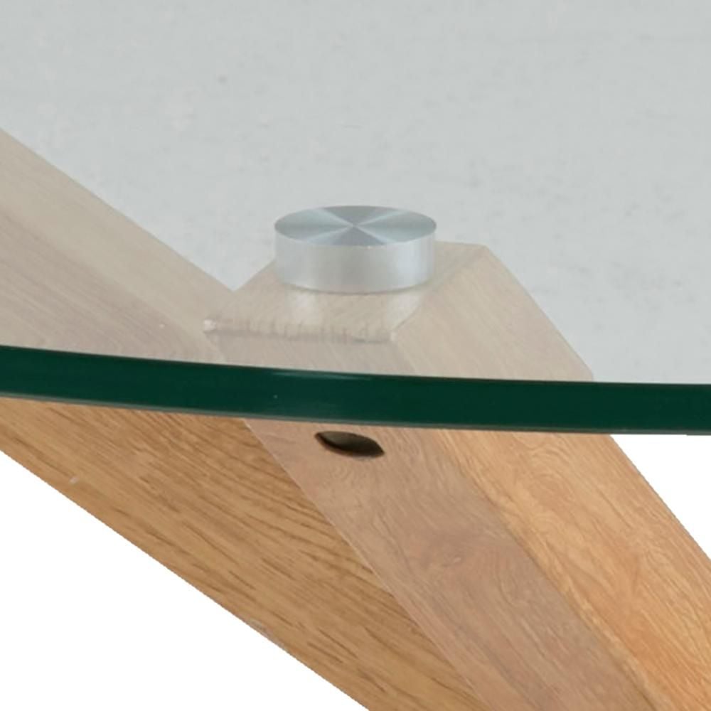 Emob Salontafel Hennie ø82cm - Eik Decor