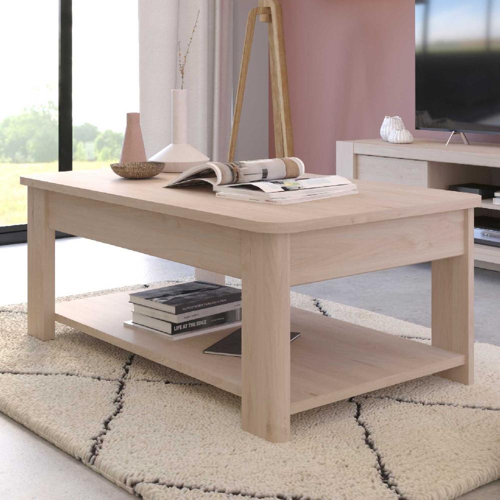 emob Salontafel Porto 120x67 - Jackson eik