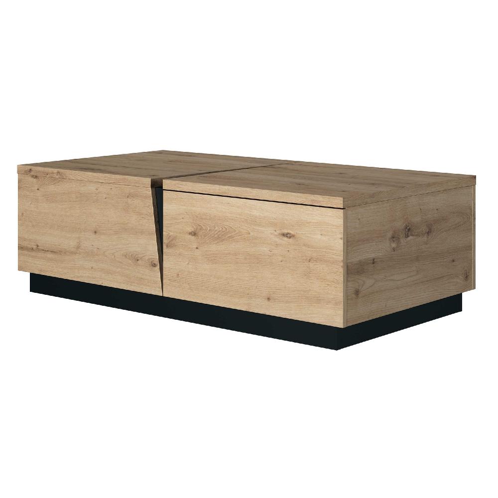 Emob Salontafel Split 1 Lade - Artisan Eik